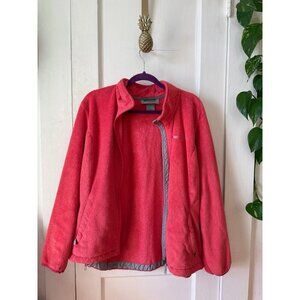 Free country women’s size 2X large pink zip up jacket